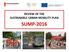 REVIEW OF THE SUSTAINABLE URBAN MOBILITY PLAN SUMP-2016