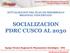 SOCIALIZACION PDRC CUSCO AL 2030