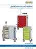 Medical furniture and hospital equipment Mobiliario clínico y logística de medicación