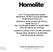 HOMELITE CONSUMER PRODUCTS, INC.
