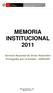 MEMORIA INSTITUCIONAL 2011