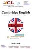 Cambridge English Preparation for Cambridge English Exams in your school