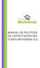 MANUAL DE POLITICAS DE CAPACITACIÓN DEL FONDO MIVIVIENDA S.A.