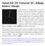 AutoCAD 2D Tutorial 01: dibujo básico (Snap)