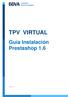 TPV VIRTUAL Guía Instalación Prestashop 1.6