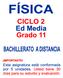 Física Ciclo Dos Ed Media Capacitación 2000 MOVIMIENTO ARMÓNICO SIMPLE (M.A.S)