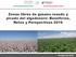 Zonas libres de gusano rosado y picudo del algodonero: Beneficios, Retos y Perspectivas 2016