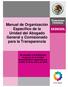 Manual de Organización Específico de la Unidad del Abogado General y Comisionado para la Transparencia