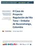 El Caso de Proyecto Regulación del Rio Tona Embalse de Bucaramanga, Colombia