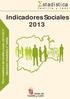Indicadores Sociales 2013