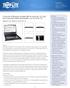 Consola KVM para instalación en rack de 1U Cat5 de 16 puertos NetCommander con LCD de 19