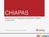 CHIAPAS. Estadísticas de trabajadores asegurados al IMSS. Octubre Comité Estatal de Información Estadística y Geográfica de Chiapas