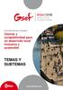 GUÍA. Economía Social y Ciudades. Valores y competitividad para un desarrollo local inclusivo y sostenible TEMAS Y SUBTEMAS.