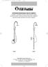 COMPACT SHOWERS INSTALLATION INSTRUCTIONS INSTRUCTIONS D INSTALLATION DOUCHES COMPACT INSTRUCCIONES MONTAJE DUCHAS COMPACT