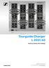Tourguide Charger L Instrucciones de manejo. Sennheiser electronic GmbH & Co. KG