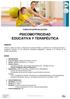 PSICOMOTRICIDAD EDUCATIVA Y TERAPÉUTICA