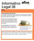 Informativo Legal 38. En Breve