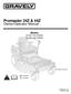 Promaster 34Z & 44Z. Owner/Operator Manual. Models hp PM34M hp PM44M. US Patent 6,301,864 ENGLISH ESPAÑOL