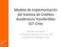 Modelo de Implementación del Sistema de Créditos Académicos Transferibles SCT-Chile