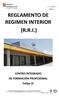 REGLAMENTO DE REGIMEN INTERIOR (R.R.I.)