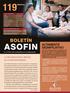 ASOFIN D.L Año 10. Información al 31 de octubre de 2012