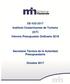 DE Instituto Costarricense de Turismo (ICT) Informe Presupuesto Ordinario Secretaría Técnica de la Autoridad Presupuestaria