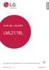 ESPAÑOL GUÍA DEL USUARIO LML211BL. Copyright 2018 LG Electronics, Inc. Todos los Derechos Reservados.   MFL (1.0)