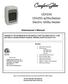 Homeowner's Manual FEATURES: ANSI/UL MOVABLE AND WALL-OR CEILING HUNG ELECTRIC ROOM HEATERS