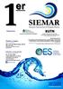 SIEMAR. UTN Unidad Académica Mar Del Plata Secretaría de Relaciones Internacionales Dirección de Proyectos Especiales