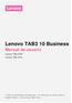 Lenovo TAB3 10 Business
