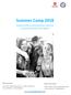 Summer Camp Programas de estudio de idiomas para jóvenes y adolescentes. en Suiza, Francia, Alemania, Austria e Inglaterra