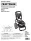 PRESSURE WASHER. Operator s Manual. 7.0 HORSEPOWER 2900 PSI 2.3 GPM Model No Safety Assembly Operation Maintenance Parts Español WARNING