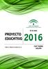 16. PROYECTO EDUCATIVO: Proyecto Escuela TIC 2.0