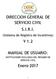 DIRECCION GENERAL DE SERVICIO CIVIL S.I.R.I. V 1.2 MANUAL DE USUARIO: