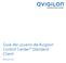 Guía del usuario de Avigilon Control Center Standard Client. Versión 6.12