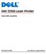 Dell 2230d Laser Printer. Guía del usuario