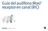 Guía del audífono Moxi 2 receptor en canal (RIC)