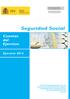 Seguridad Social. Cuentas del Ejercicio. Ejercicio 2012
