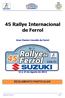 45 Rallye Internacional de Ferrol
