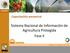 Sistema Nacional de Información de Agricultura Protegida Fase II