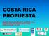 COSTA RICA PROPUESTA MAPEO PARA MEJORAR EL ACCESO Y LA COBERTURA DE PROGRAMAS PARA POBLACIONES CLAVE