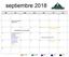 septiembre 2018 do. lu. ma. mi. ju. vi. sá. CONGRESO GUAYAMURI Spelling Lists Term I 2 3 Inicio de actividades Administrativo
