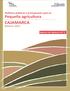 PEQUEÑA AGRICULTURA EN LA REGION CAJAMARCA: POLÍTICAS PÚBLICAS Y PRESUPUESTO. BALANCE 2011 CONTENIDO