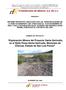 Exploración Minera del Proyecto Santa Gertrudis, en el Ejido Presa Santa Gertrudis, Municipio de Charcas, Estado de San Luis Potosí