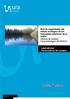 Red de seguimiento del estado ecológico de los humedales interiores de la CAPV Informe de síntesis Ciclo hidrológico 2015/2016