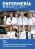 enfermería 322 ENERO 2019 Ganadores del XXXIV Certamen Nacional de Enfermería Ciudad de Sevilla COLEGIO NÚMERO
