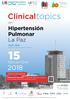 Clinicaltopics en Hipertensión Pulmonar La Paz