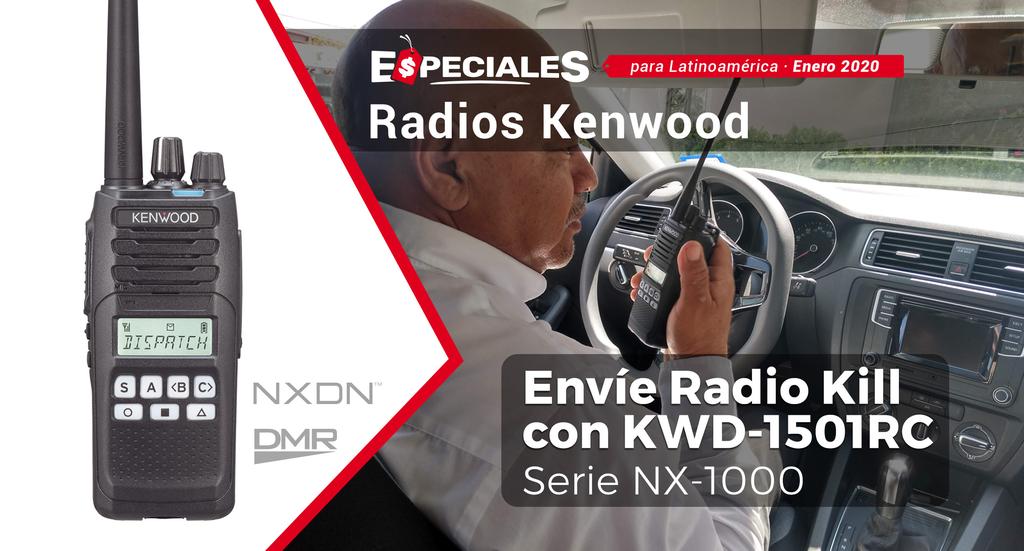 TK-3402K – Kenwood Radio Portátil Profesional UHF, 16 Canales, 4 Watts,  Negro