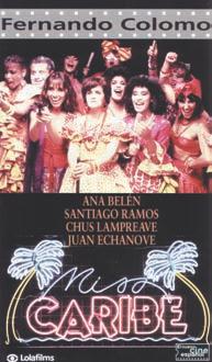 La mirada española 177 Miss Caribe (Fernando Colomo, 1988) En Miss Caribe, por ejemplo, el Caribe funciona como el espacio cuya sensualidad y desinhibición triunfan sobre la rigidez y mojigatería de