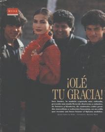 88 La comunidad gitana: el eterno «Otro» doméstico En un reportaje de moda de El País Semanal de 1996, titulado, significativamente, «Los Rodríguez: de pura casta» (Vallés y López de Haro, 1996), una